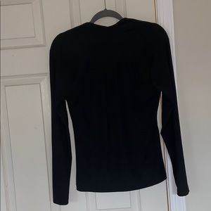 Black H&M plunging neckline
